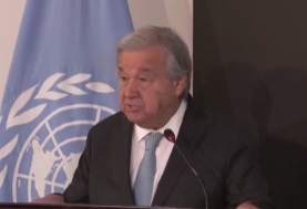  الأمين العام لمنظمة الأمم المتحدة أنطونيو جوتيريش