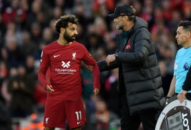 محمد صلاح ويورجن كلوب