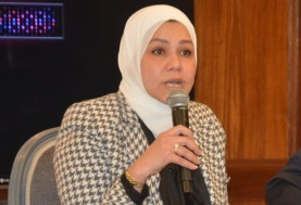 رشا عبد العال رئيسة مصلحة الضرائب