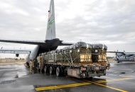 طائرات أمريكية تحمل مساعدات لقطاع غزة