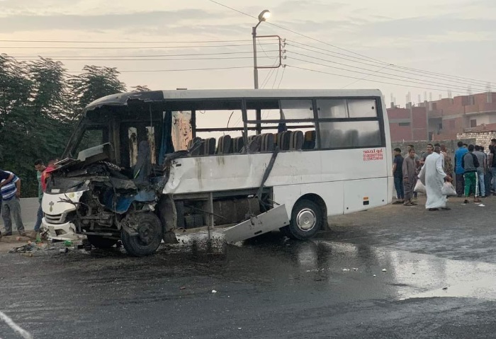 حادث انقلاب أتوبيس - أرشيفية