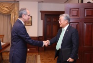 وزير الاتصالات المصري وسفير جمهورية كوريا الجنوبية