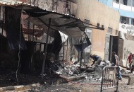 حريق السجل المدني في شبرا الخيمة