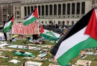 مظاهرات في جامعة أمريكية لدعم فلسطين