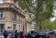 الشرطة الفرنسية في محيط القنصلية الإيرانية في باريس
