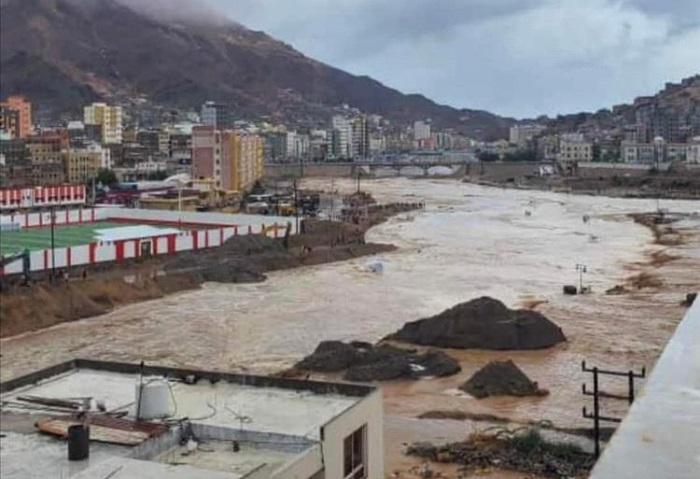 أمطار مدينة حضرموت - وسائل إعلام يمنية