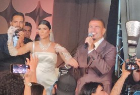 عمرو دياب بحفل زفاف ريم سامى