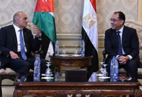 رئيسا الوزراء المصري والأردني 