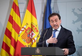 وزير خارجية إسبانيا خوسيه مانويل ألباريس