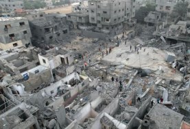 تدمير منازل في غزة - أرشيفية 