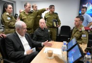 نتنياهو ووزير الدفاع الإسرائيلي 