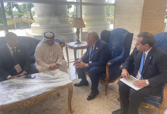 خلال لقاء وزير الزراعة مع الهيئة العربية للإستثمار العربي 