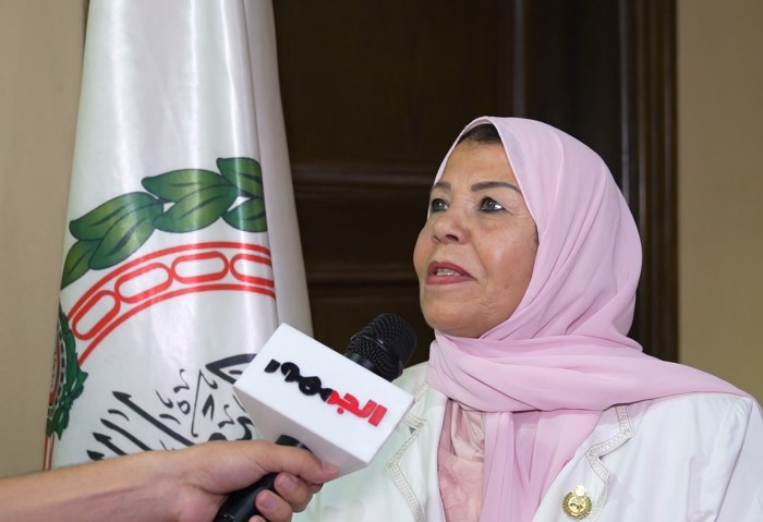 النائبة شادية الجمل عضو البرلمان العربي ومجلس النواب
