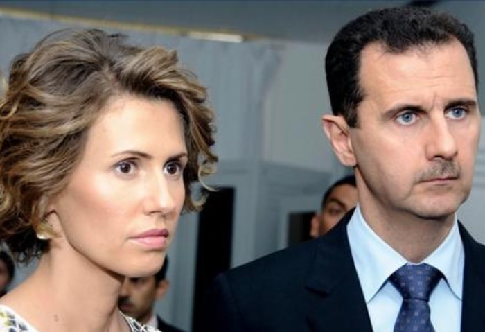 الرئيس السوري بشار الأسد وقرينته أسماء الأسد