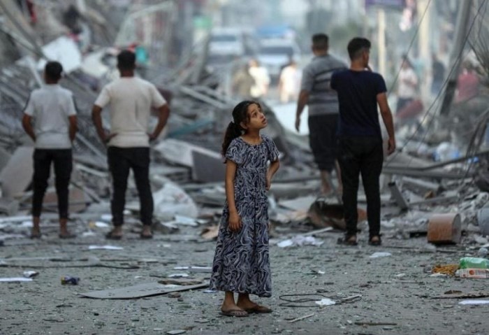 نازحو غزة - أرشيفية 
