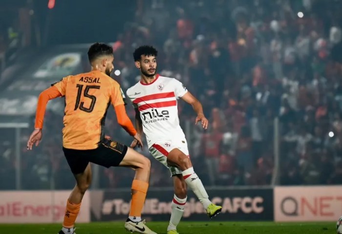 الزمالك ونهضة بركان