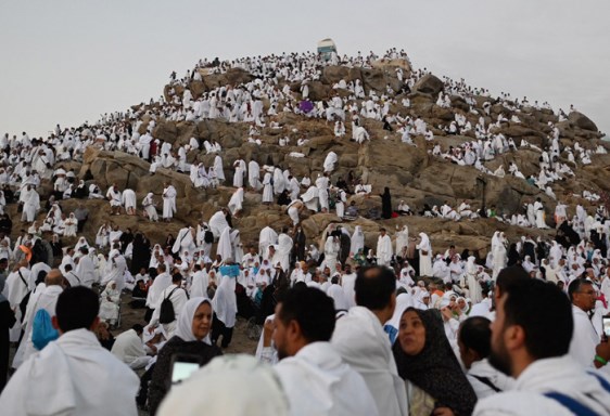 الحجاج على جبل عرفات - أرشيفية