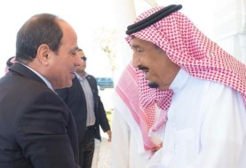 الرئيس السيسيي والملك سلمان خادم الحرمين الشريفين
