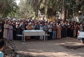 صلاة الجنازة على نورهان ناصر