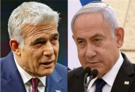 رئيس وزراء الاحتلال و زعيم المعارضة الإسرائيلي 