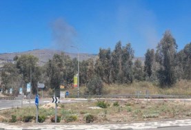 سقوط صاروخ في مقر قيادة اللواء الشرقي في مستعمرة كريات شمونه