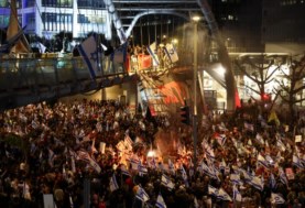 مظاهرات مناهضة للحكومة في إسرائيل