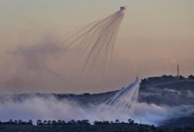 صورة أرشيفية_قذائف فوسفورية 