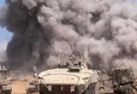 قصف دبابة إسرائيلية - أرشيفية