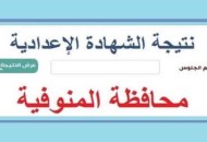 نتيجة الشهادة الإعدادية محافظة المنوفية 2024