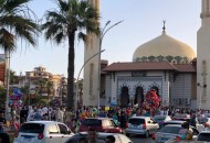 صلاة العيد بمسجد الرحمة بمدينة رأس البر