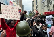 مظاهرات في كينيا 