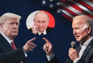 المرشحين للرئاسة الأمريكية والرئيس الروسي