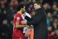 ستيفن جيرارد ومحمد صلاح