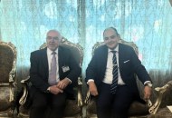 وزير التجارة مع نائب وزير الخارجية للدبلوماسية الاقتصادية اليوناني