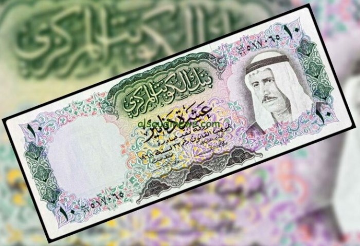 سعر الدينار الكويتي