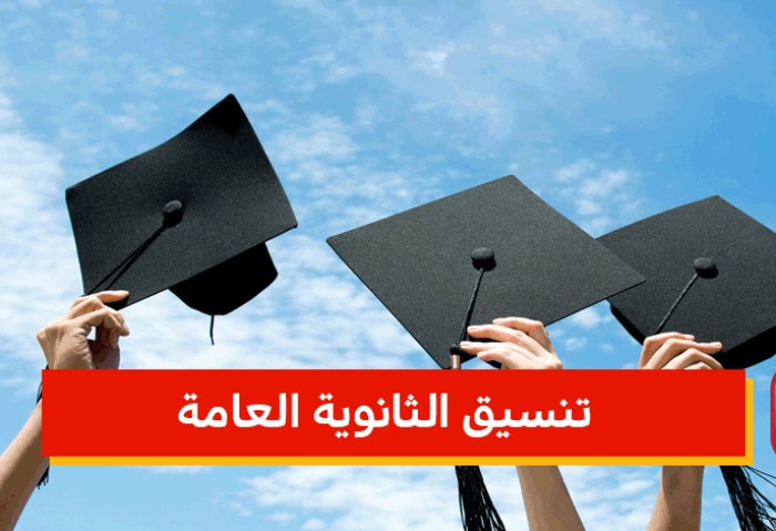 تنسيق الثانوية العامة