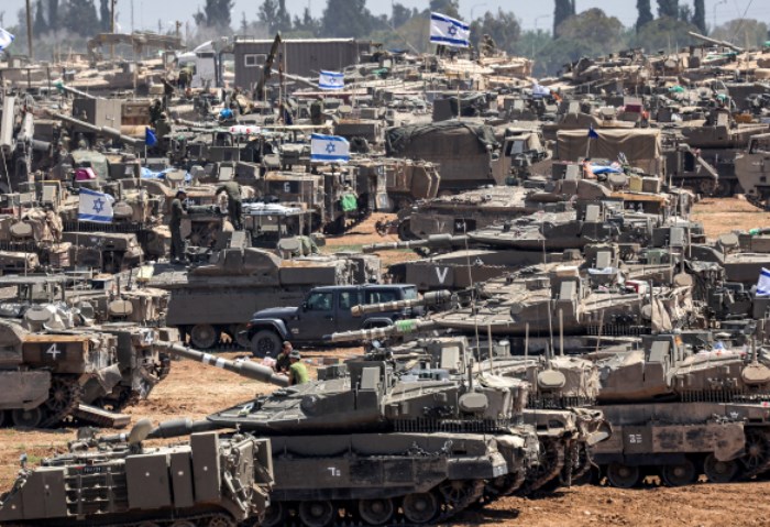 دبابات الاحتلال الإسرائيلي_أرشيفية