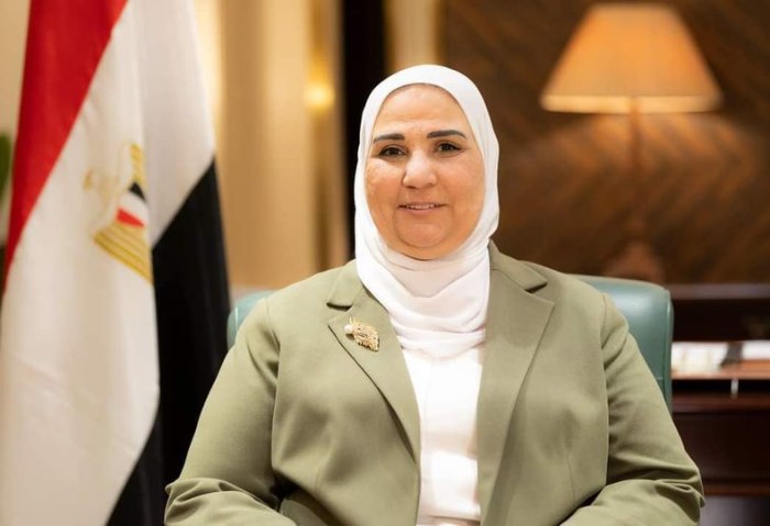 نفين القباج وزيرة التضامن الإجتماعي 