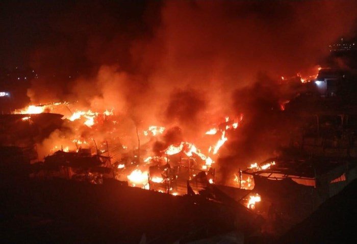 صورة حريق البراجيل