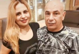 حسام حسن وزوجته دانا أدهم