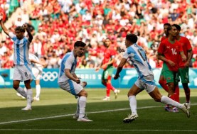 المغرب الأولمبي ضد الأرجنتين