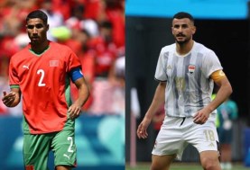 مباراة منتخب المغرب الأولمبي والعراق