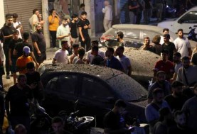 الضربة الإسرائيلية في بيروت