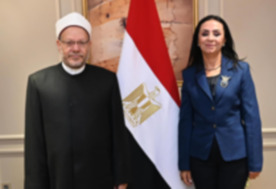 وزير التضامن ومفتي الديار المصرية