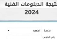 نتيجة الدبلومات الفنية 2024