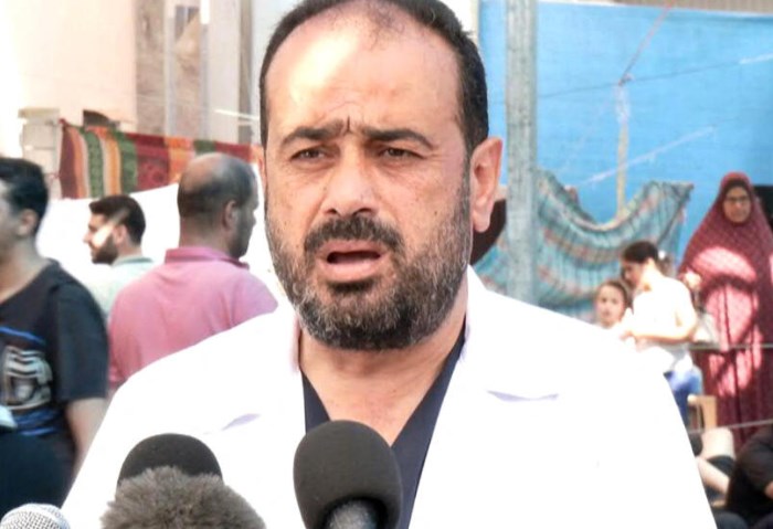 مدير مستشفى الشفاء، الدكتور محمد أبو سليمة