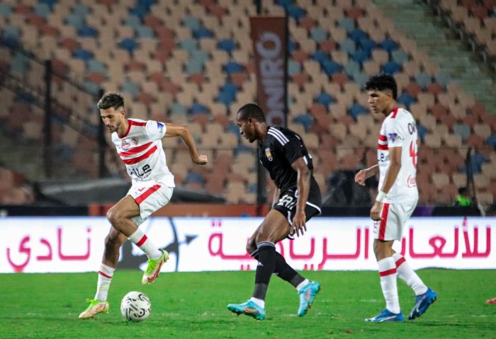 مباراة الزمالك والجونة