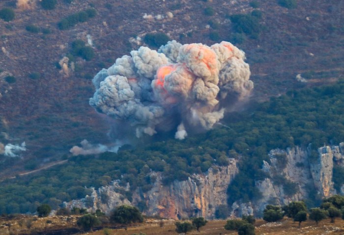 قصف لبنان ـ أرشيفية