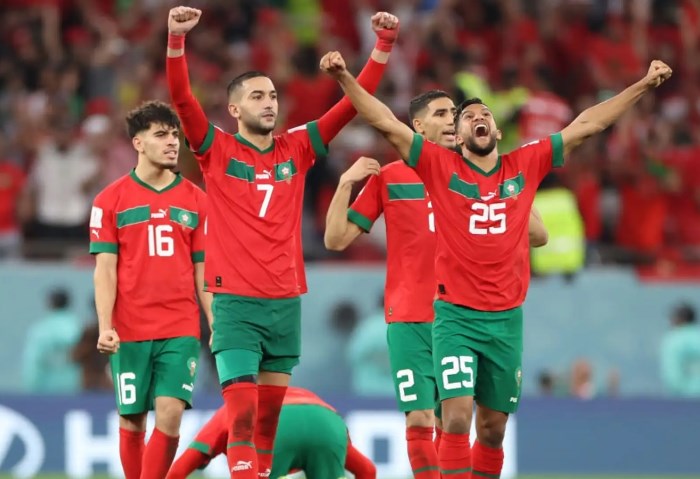 مباراة المغرب