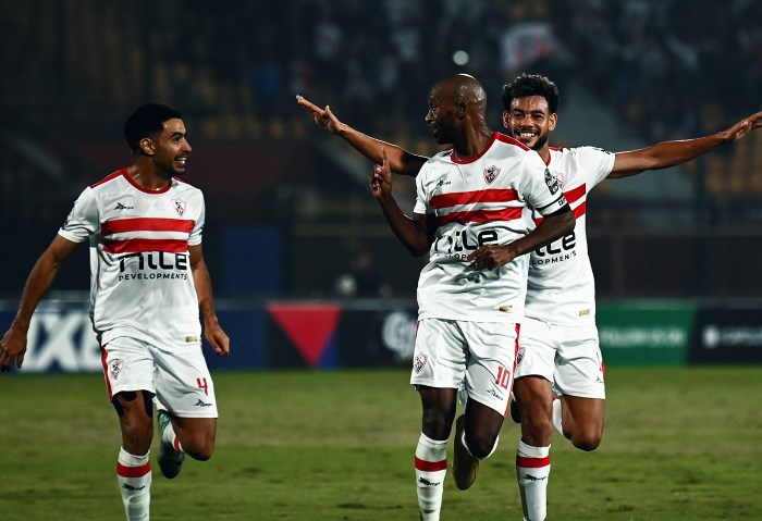 مباراة الزمالك والشرطة الكيني